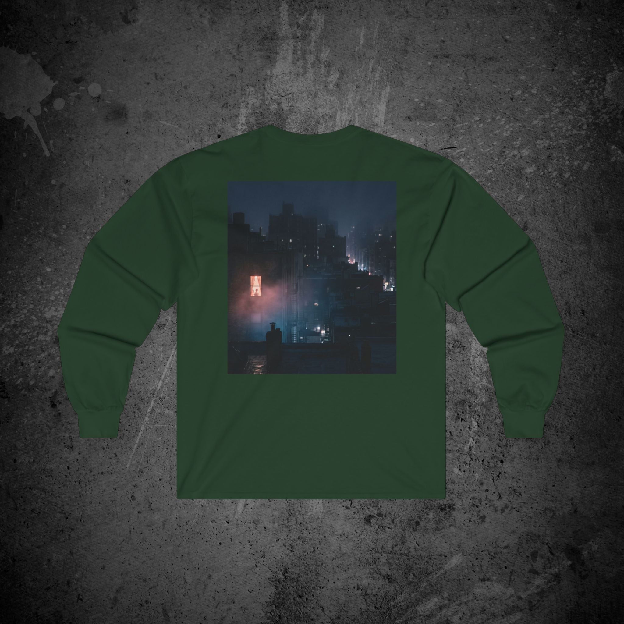 window light long sleeve t-shirt — nostalgic minimalist streetwear