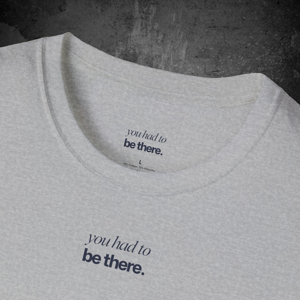 after the credits back print t-shirt — nostalgic minimalist streetwear