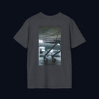aisle seventeen back print t-shirt — premium nostalgic streetwear tee