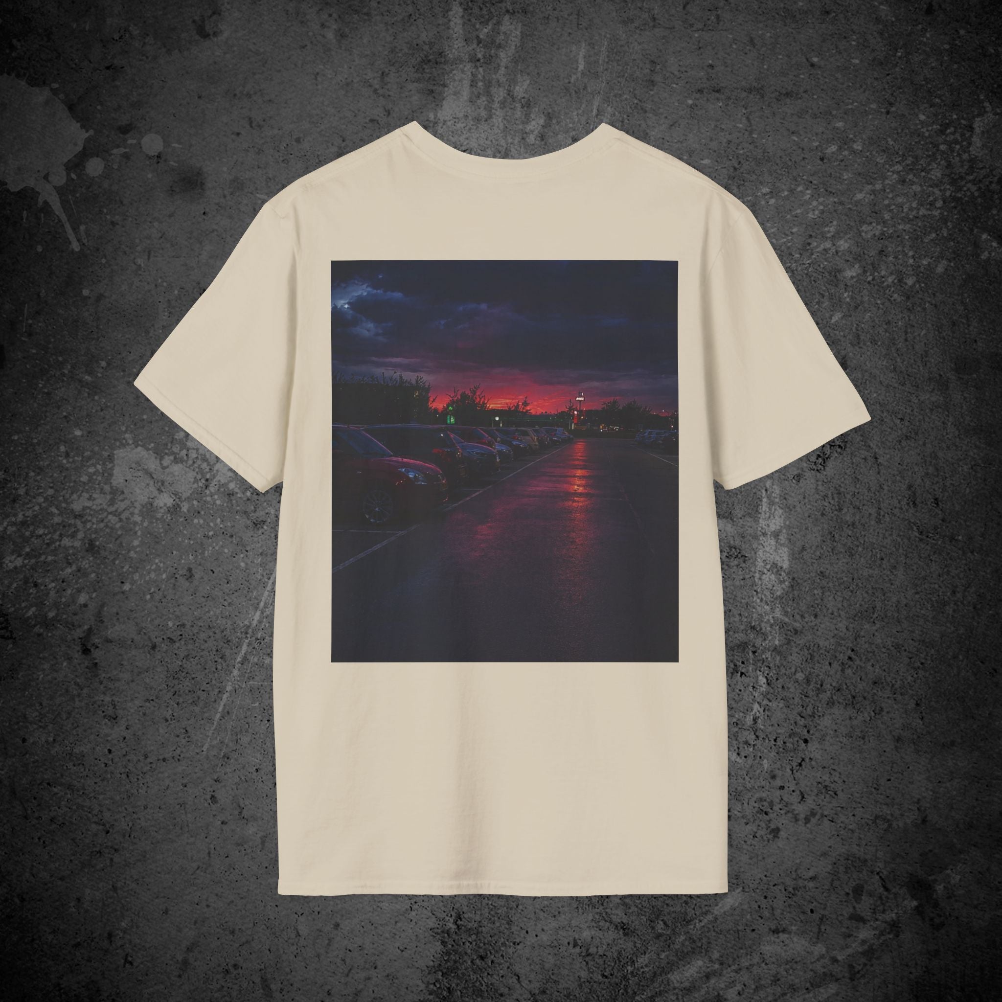 after the credits back print t-shirt — nostalgic minimalist streetwear