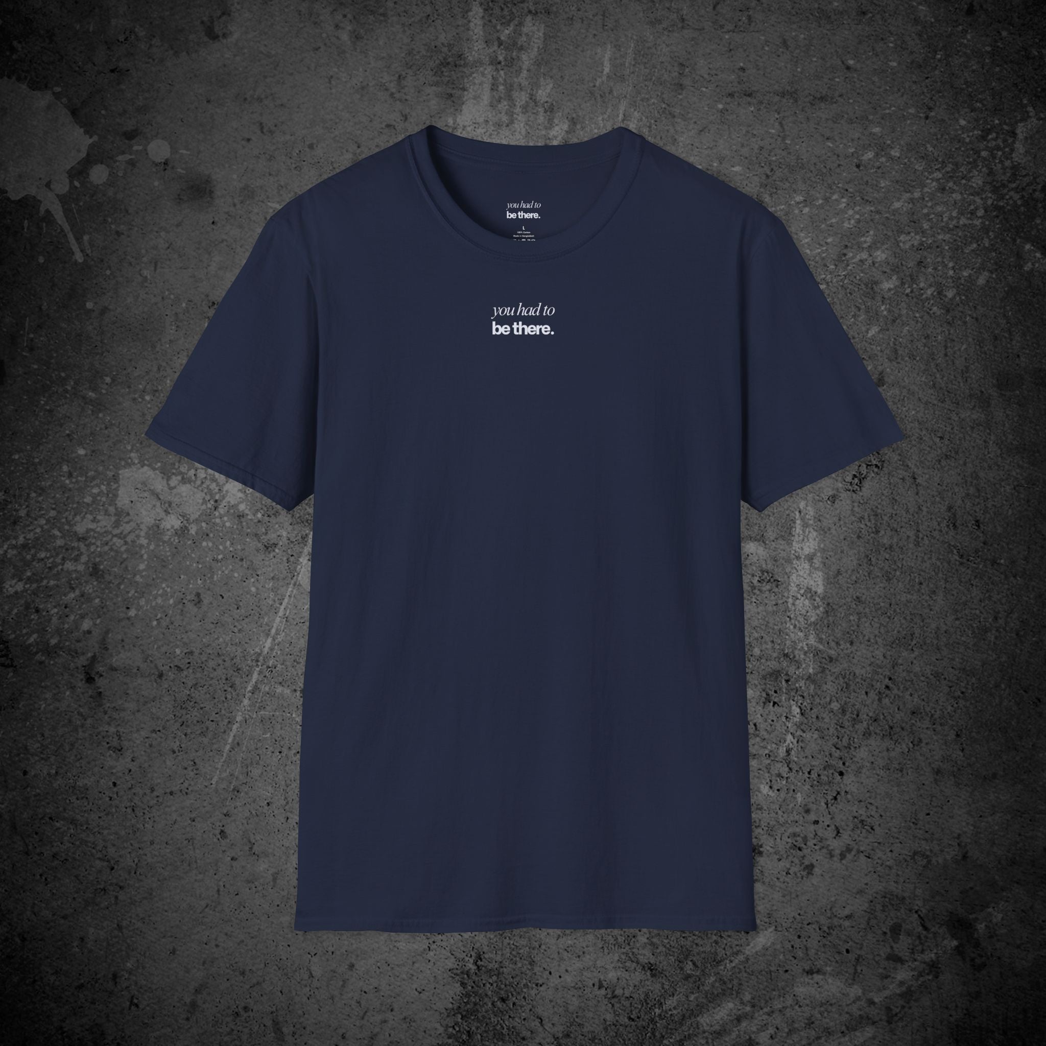 after the credits back print t-shirt — nostalgic minimalist streetwear