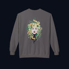 the survivor back print crewneck sweatshirt — nostalgic minimalist streetwear