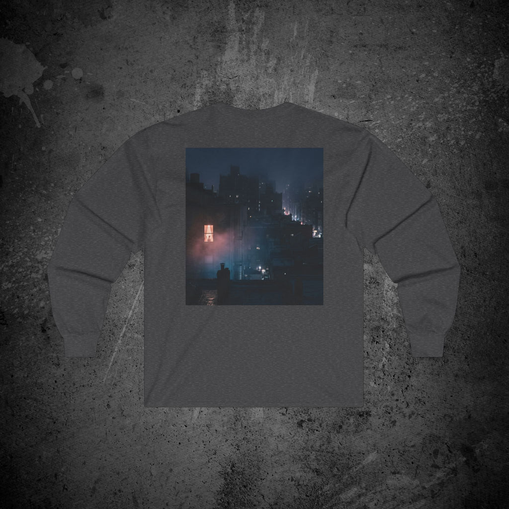 window light long sleeve t-shirt — nostalgic minimalist streetwear