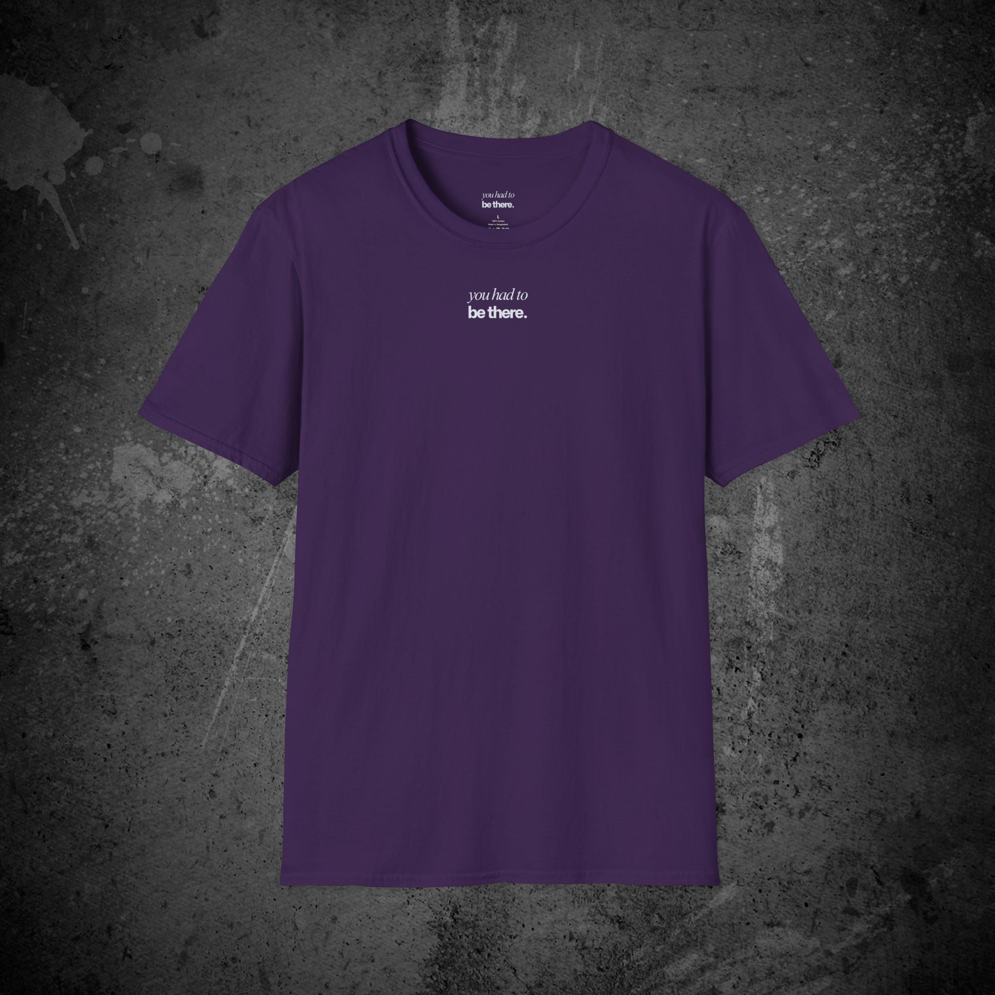 the long way home back print t-shirt — nostalgic minimalist streetwear