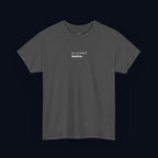 the city looked tired too printed t-shirt — nostalgic minimalist streetwear