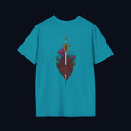 last goodbye back print t-shirt — nostalgic streetwear inspired by memories
