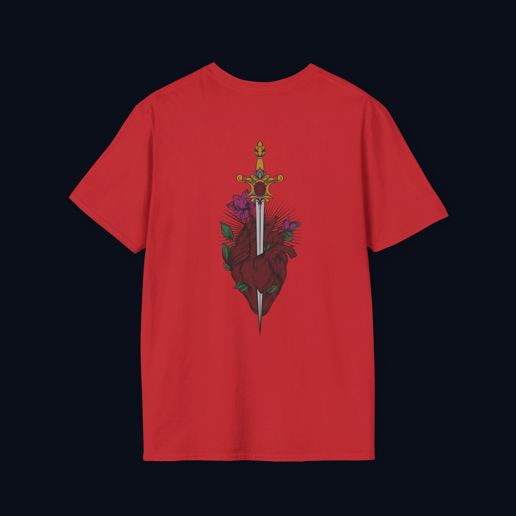 last goodbye back print t-shirt — nostalgic streetwear inspired by memories