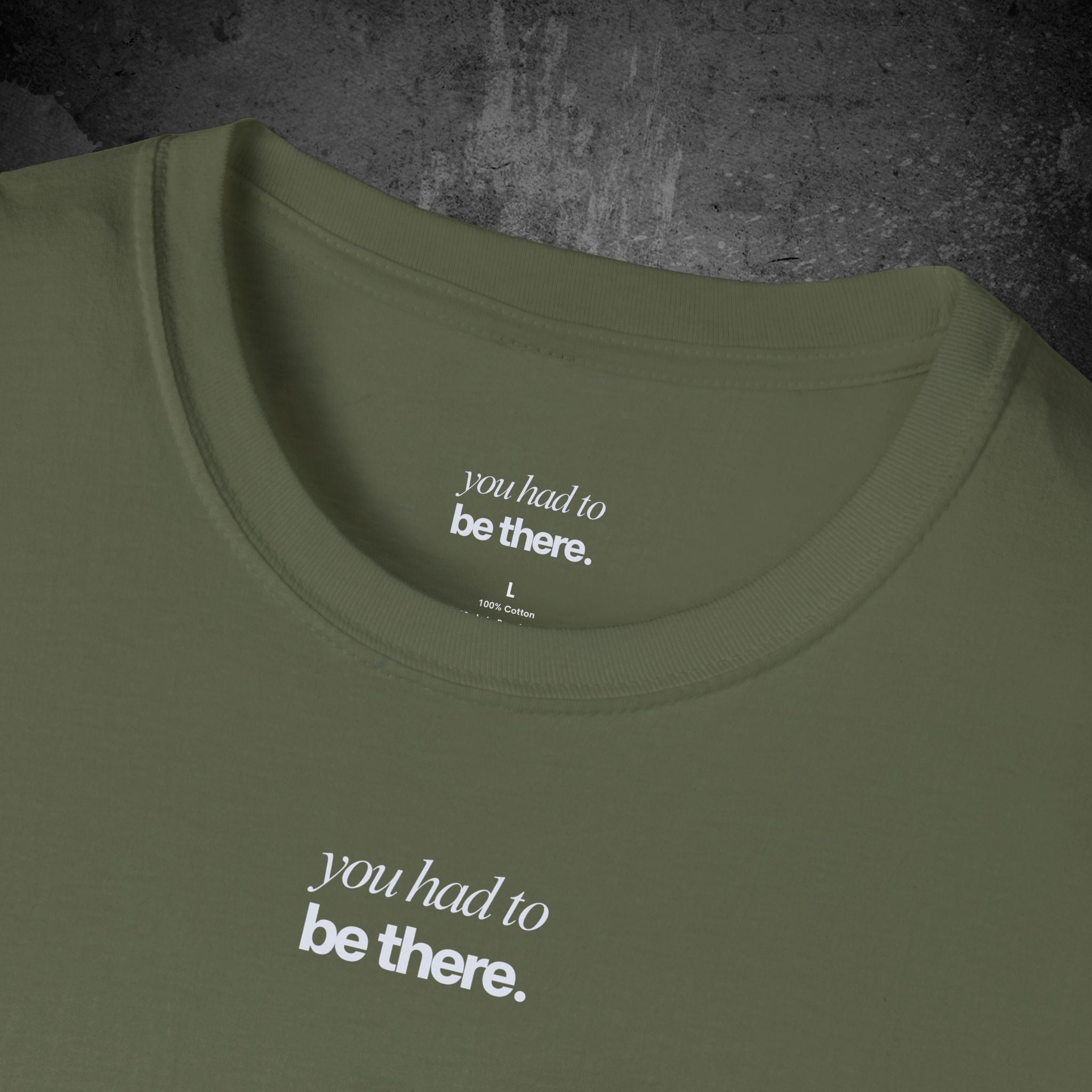 after the credits back print t-shirt — nostalgic minimalist streetwear