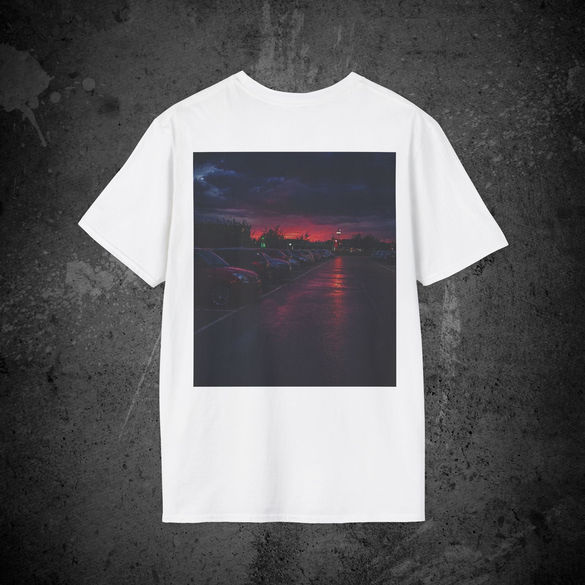 after the credits back print t-shirt — nostalgic minimalist streetwear