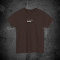 the city looked tired too printed t-shirt — nostalgic minimalist streetwear
