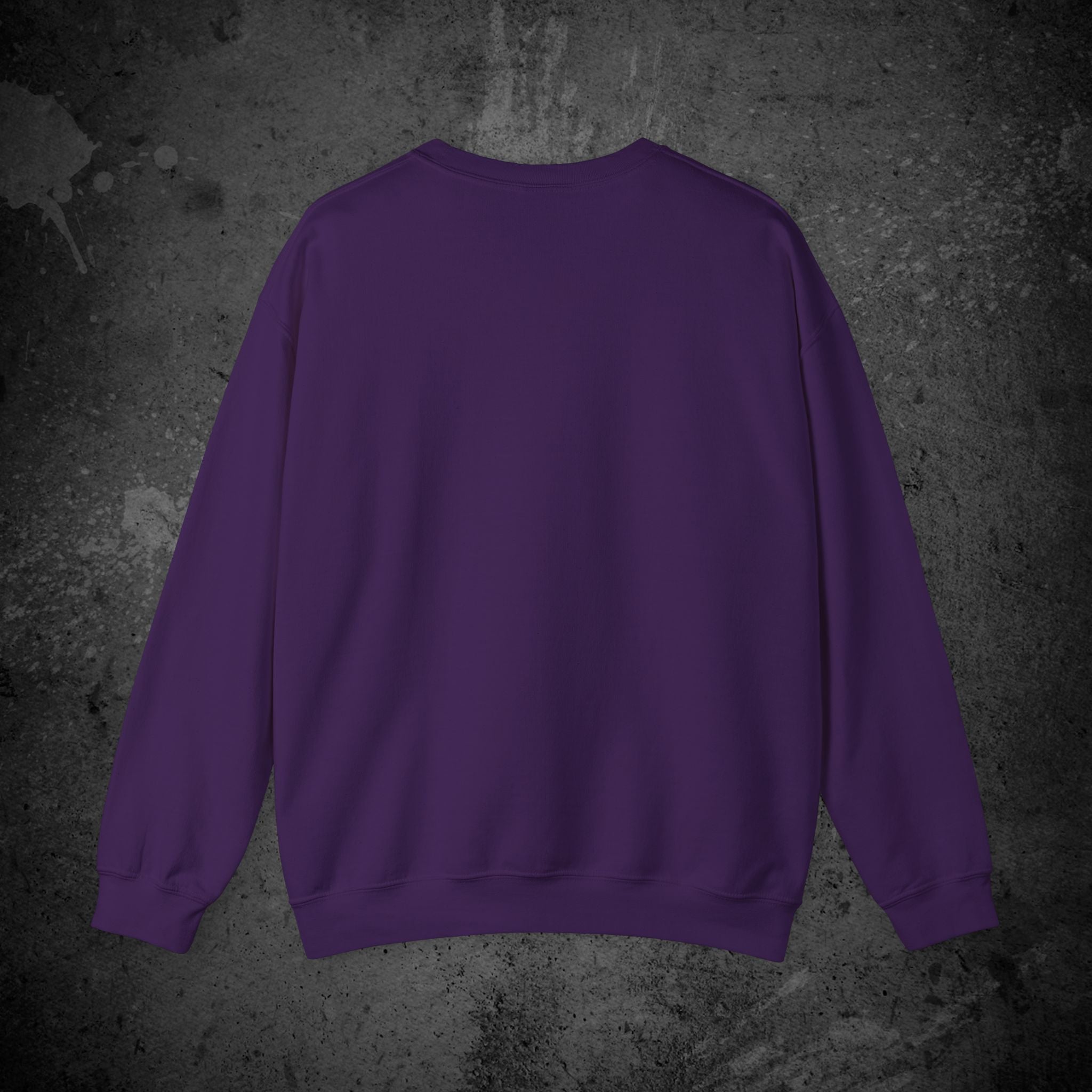haunted portrait printed crewneck sweatshirt — nostalgic minimalist streetwear