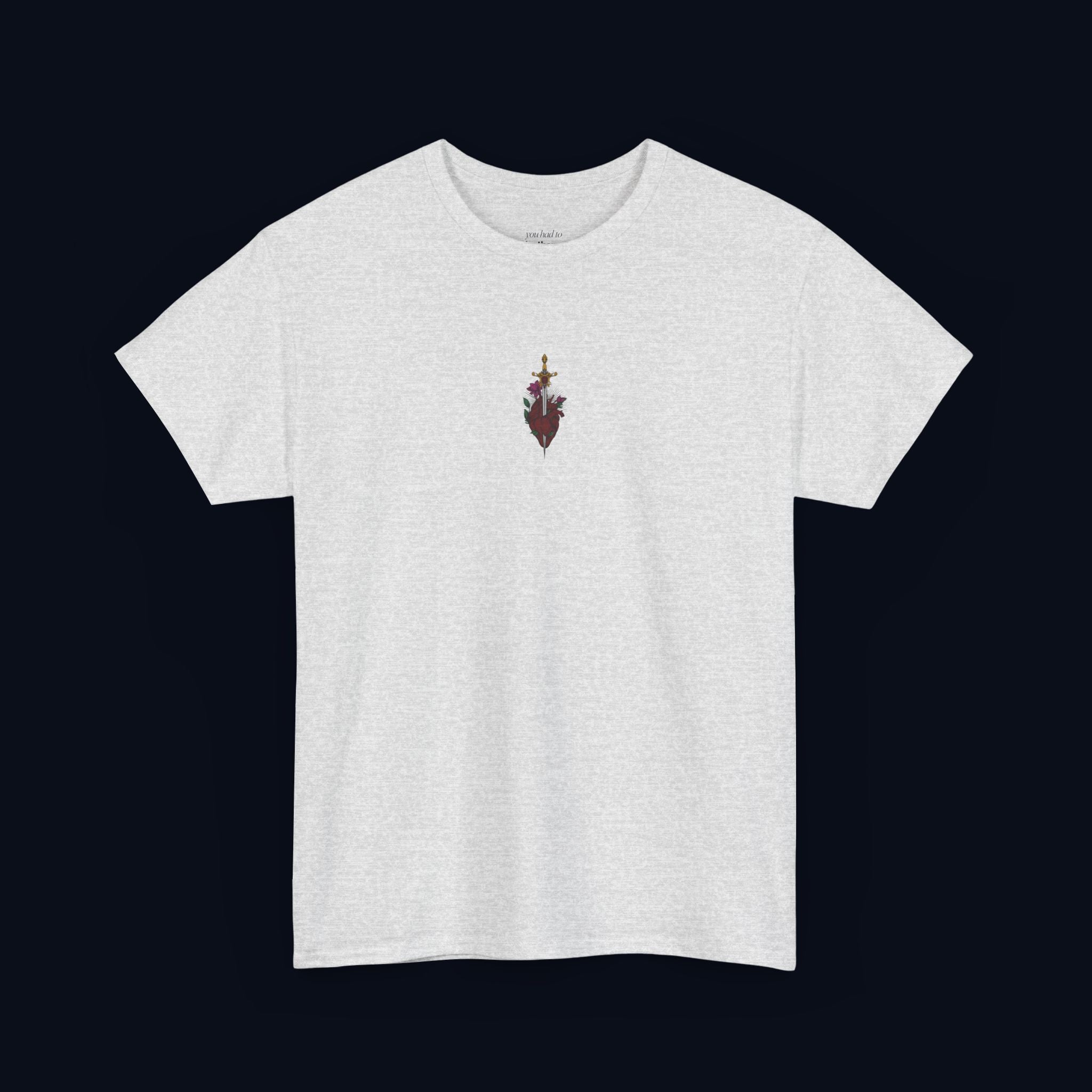 last goodbye printed t-shirt — nostalgic minimalist streetwear