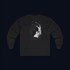 still finding you back print long sleeve t-shirt — nostalgic minimalist streetwear