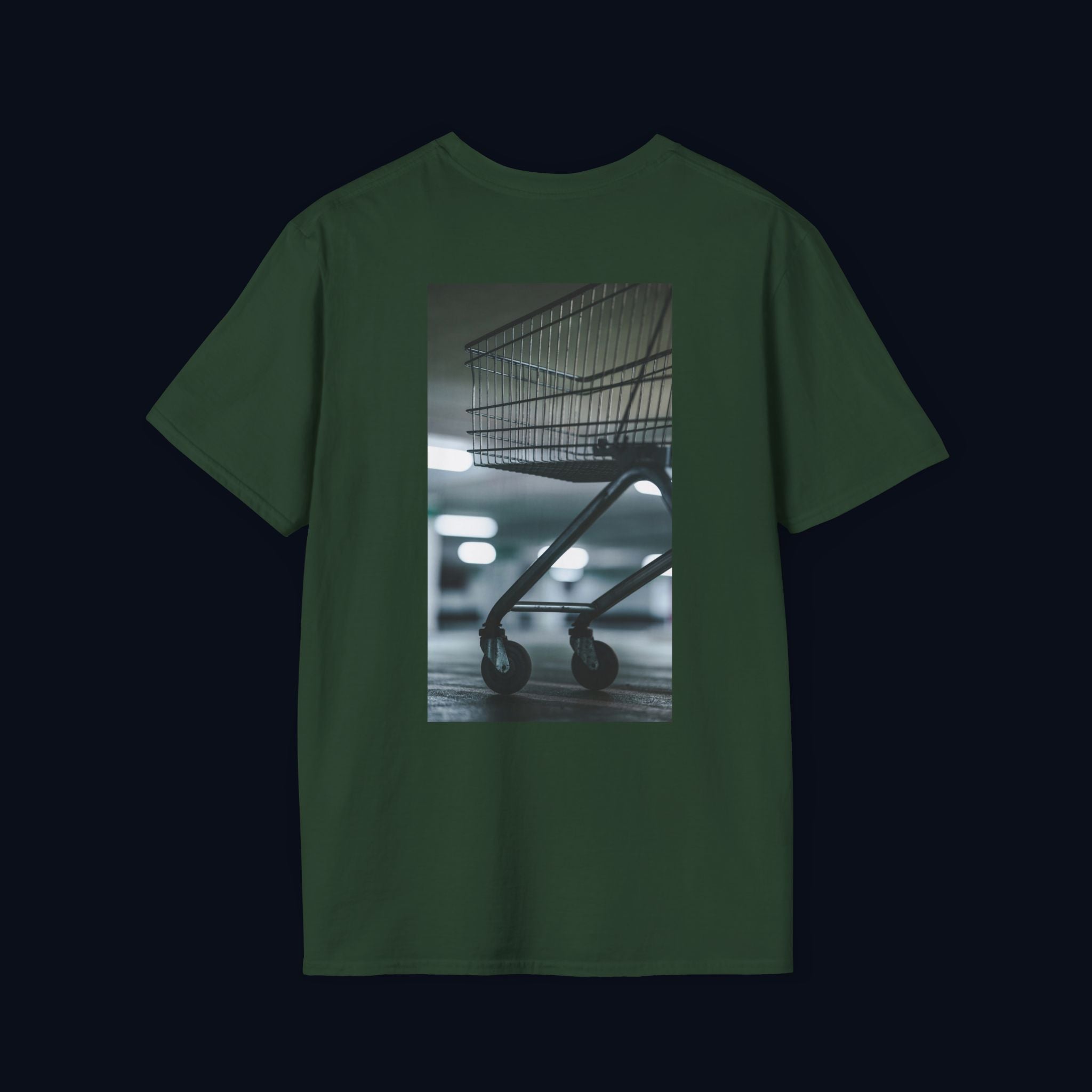 aisle seventeen back print t-shirt — premium nostalgic streetwear tee