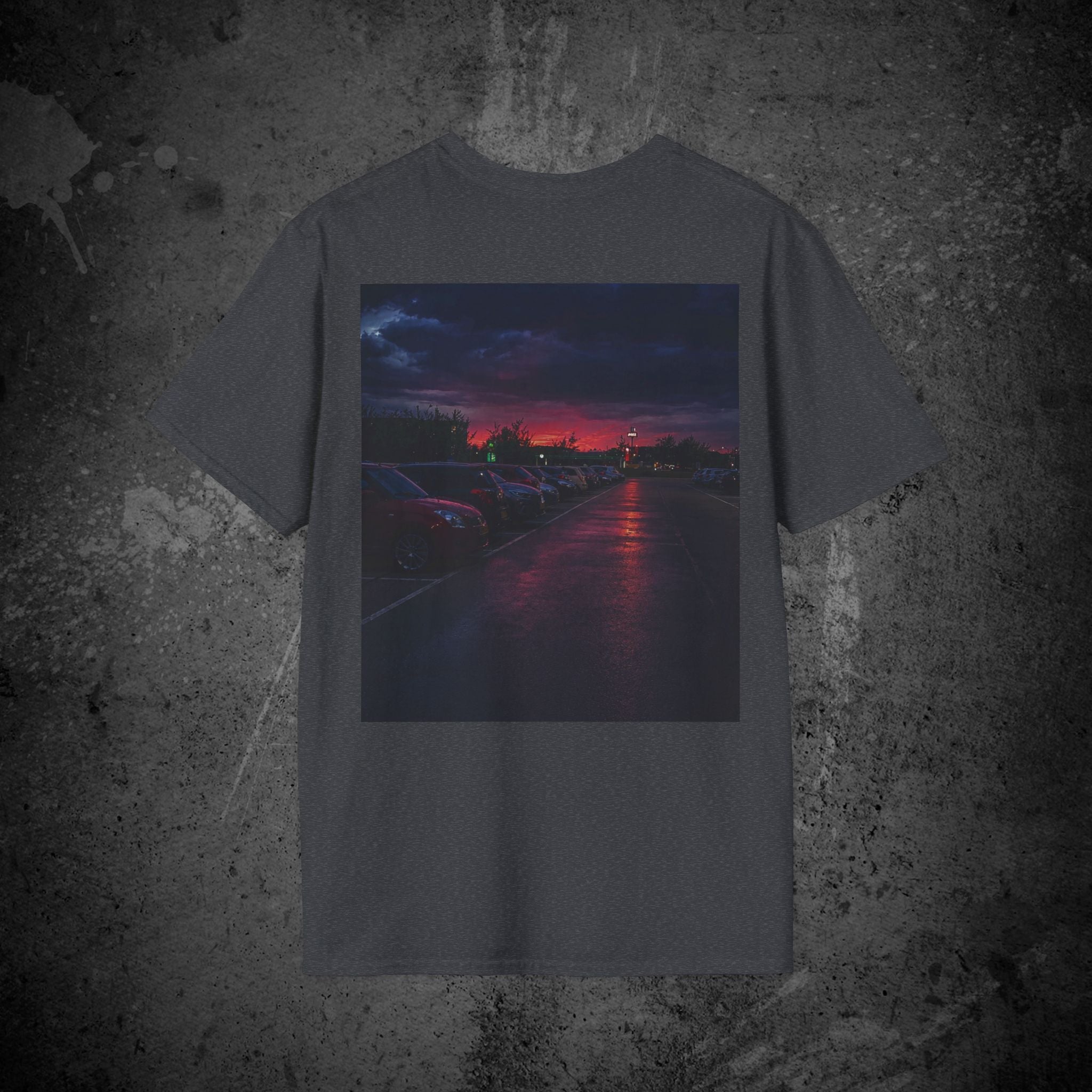 after the credits back print t-shirt — nostalgic minimalist streetwear