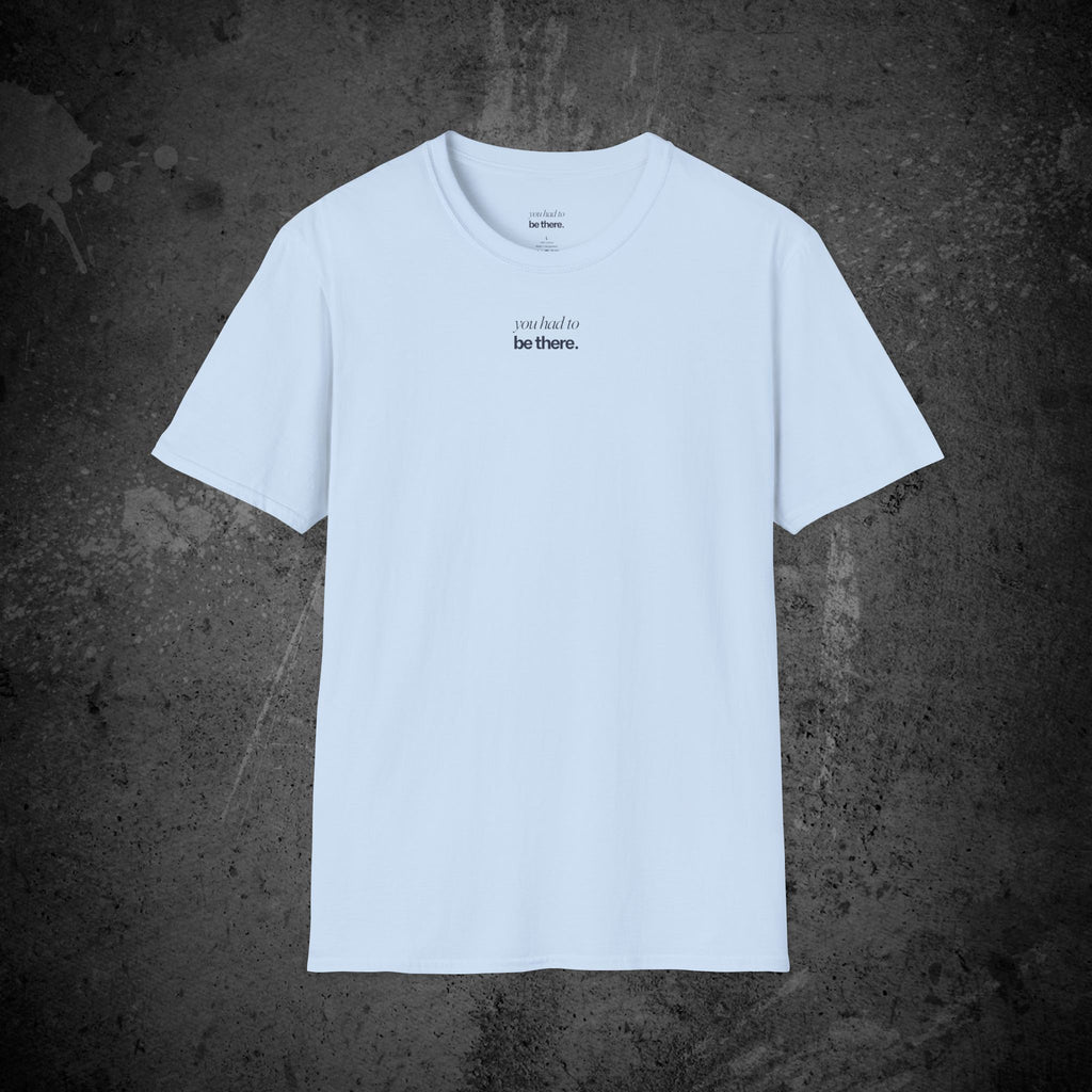 after the credits back print t-shirt — nostalgic minimalist streetwear