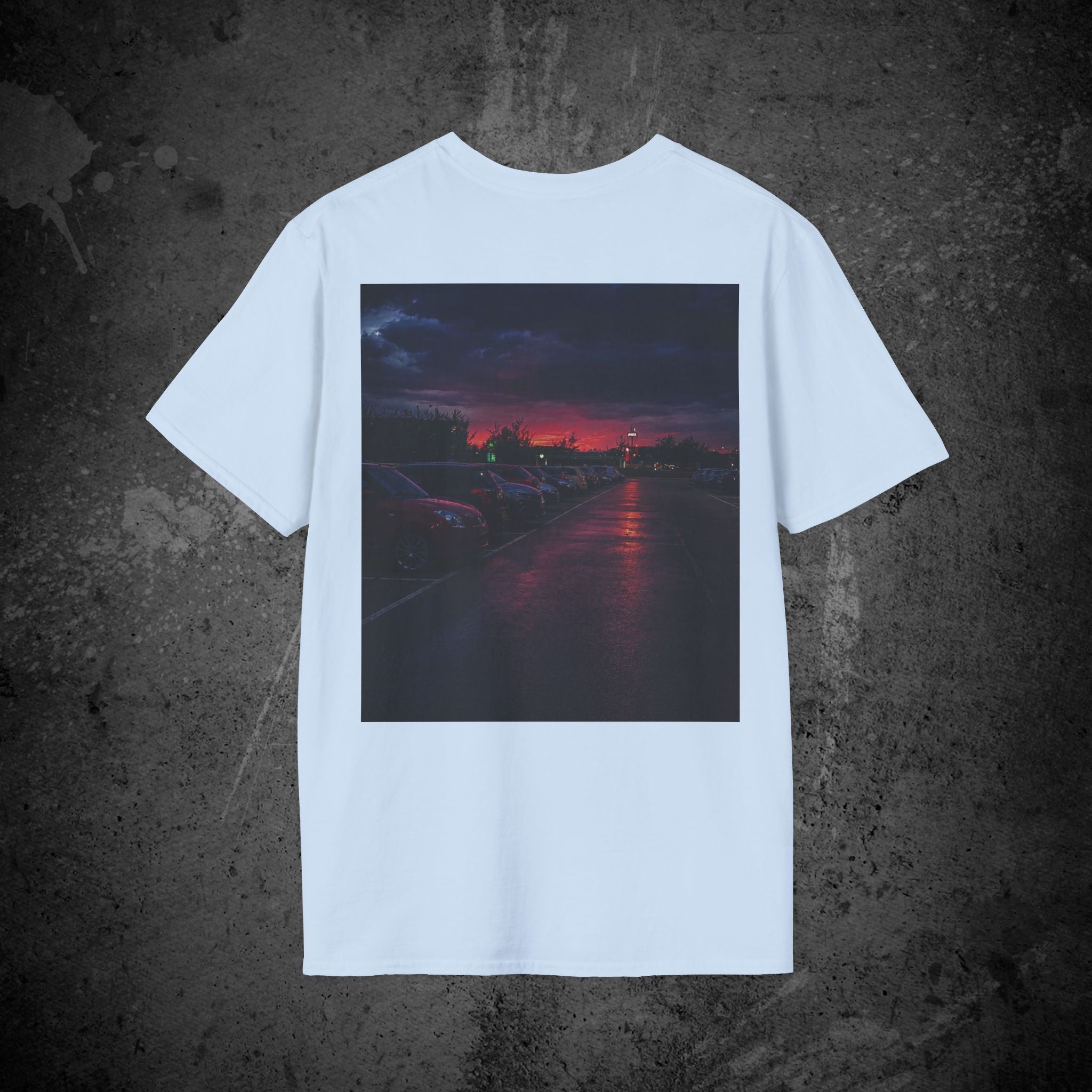 after the credits back print t-shirt — nostalgic minimalist streetwear