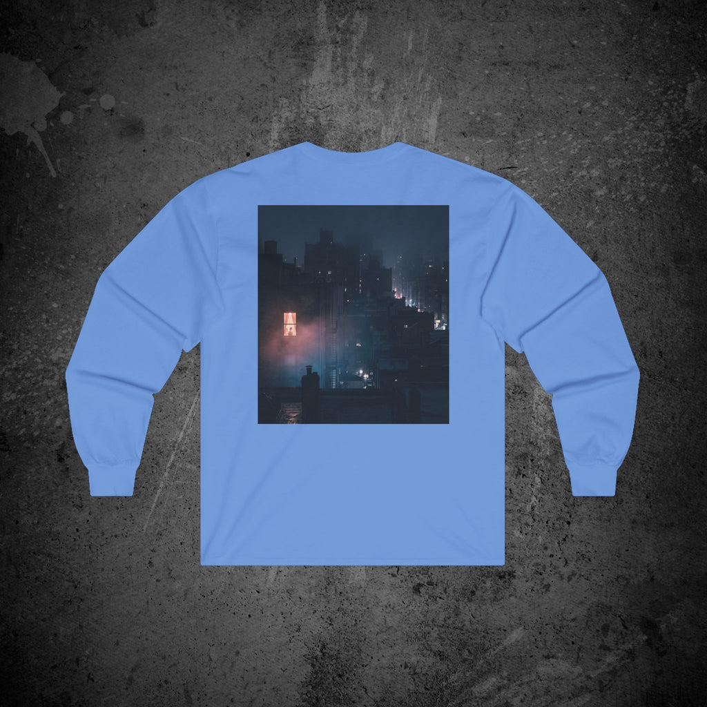 window light long sleeve t-shirt — nostalgic minimalist streetwear