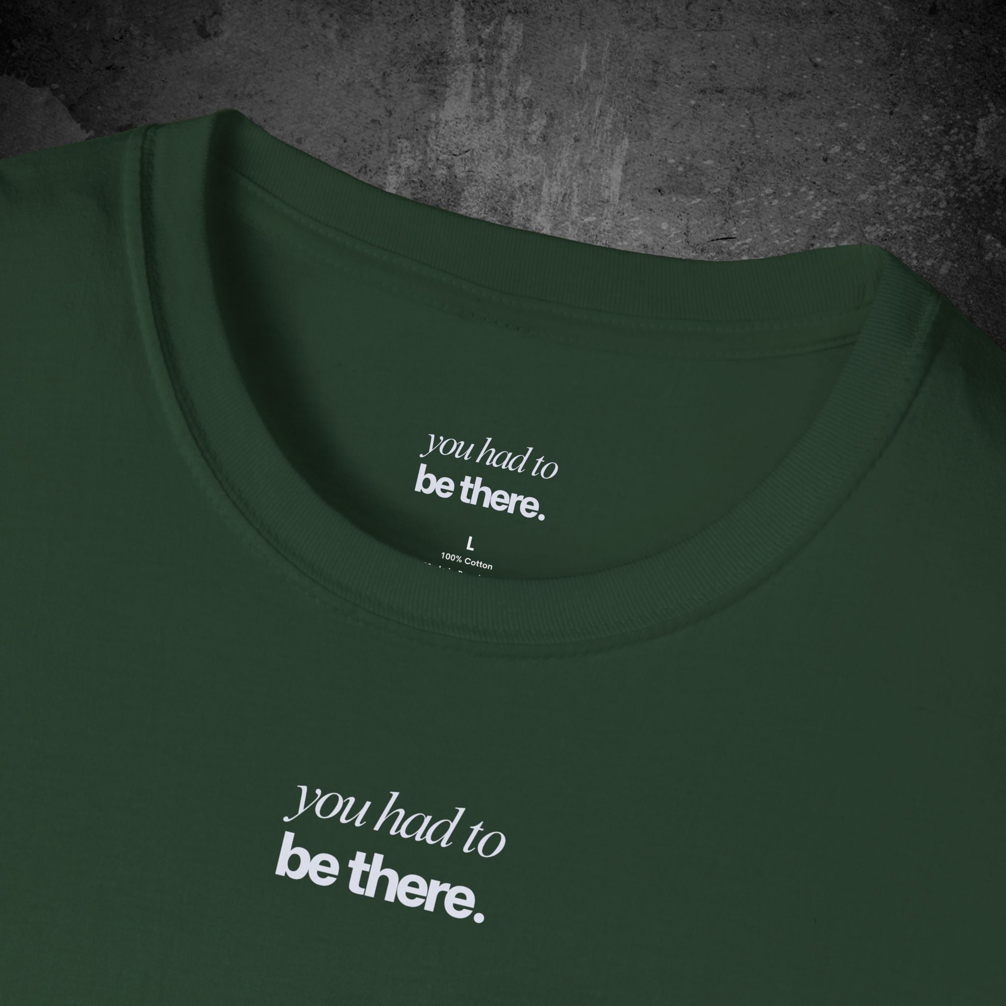 the long way home back print t-shirt — nostalgic minimalist streetwear
