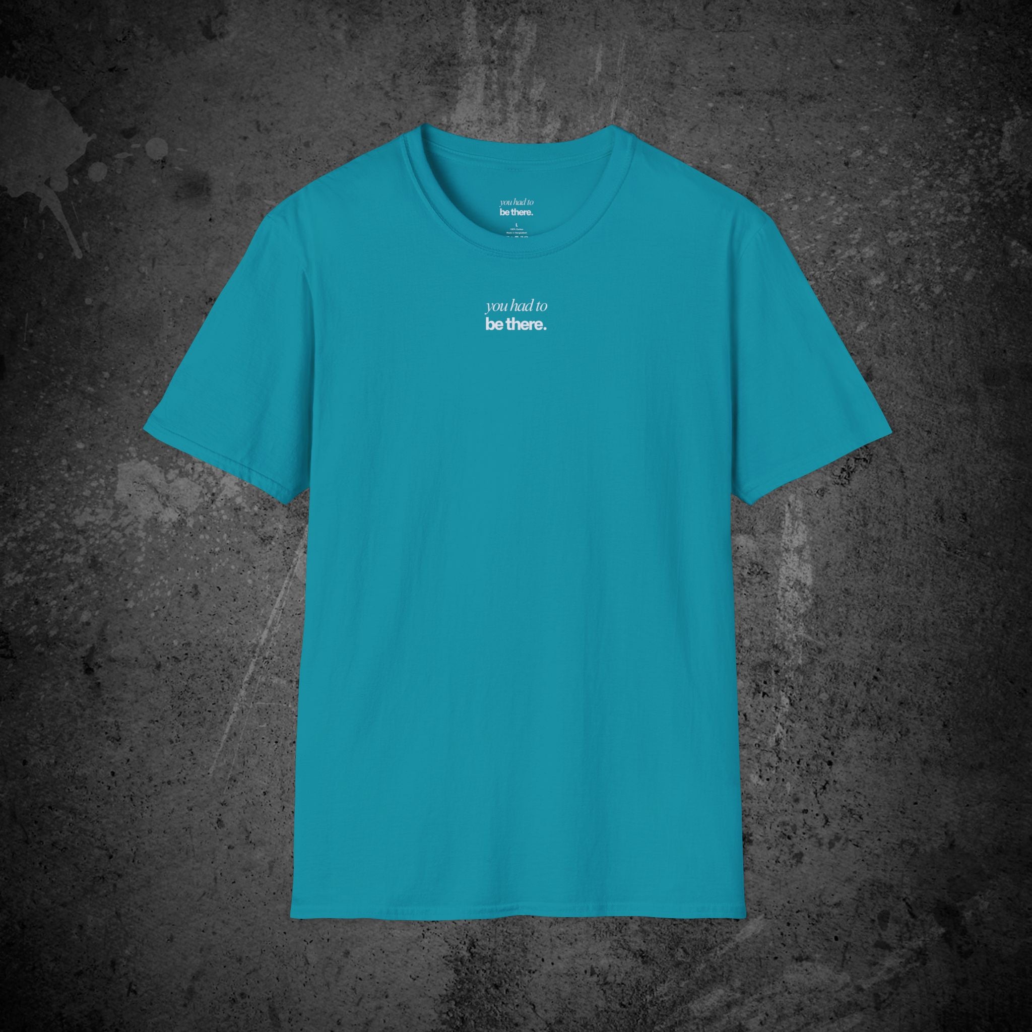 after the credits back print t-shirt — nostalgic minimalist streetwear