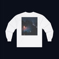 window light back print long sleeve t-shirt — nostalgic minimalist streetwear