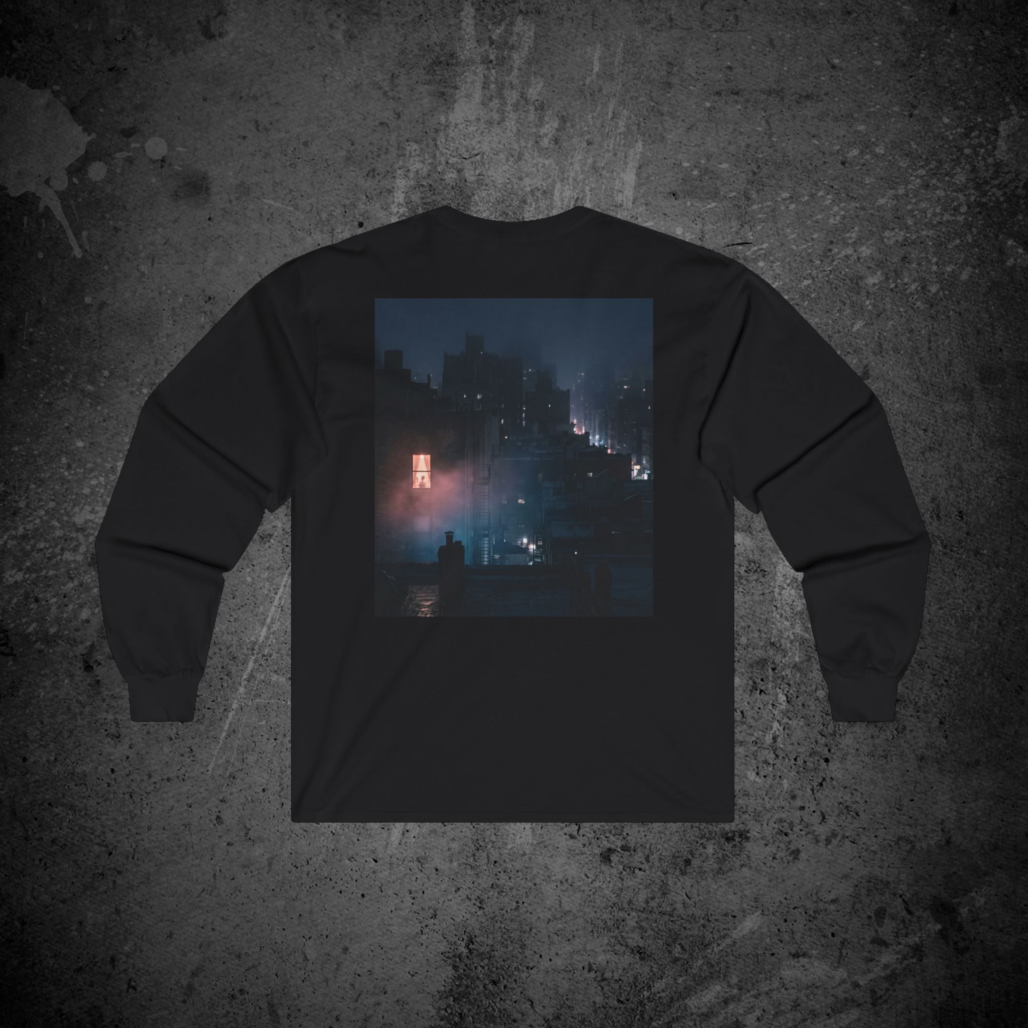 window light long sleeve t-shirt — nostalgic minimalist streetwear