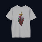 last goodbye back print t-shirt — nostalgic streetwear inspired by memories