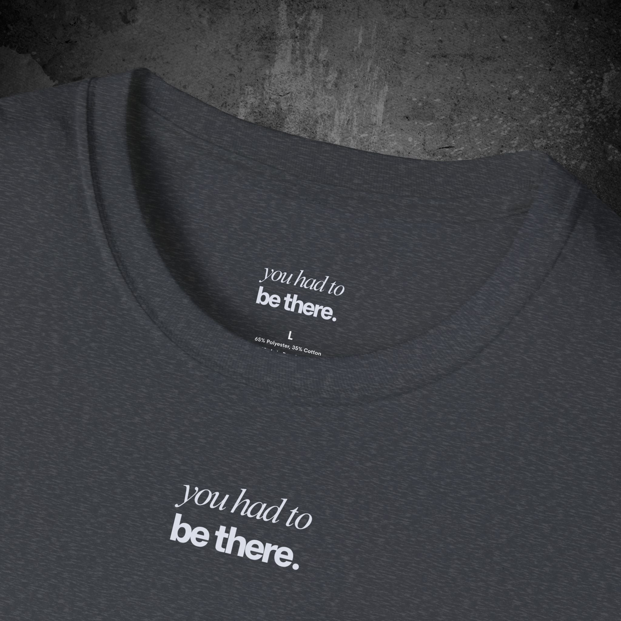 after the credits back print t-shirt — nostalgic minimalist streetwear