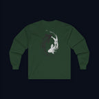 still finding you back print long sleeve t-shirt — nostalgic minimalist streetwear