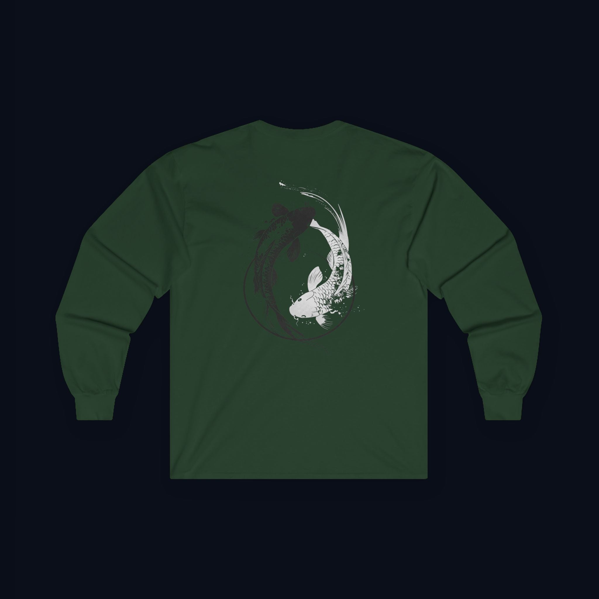 still finding you back print long sleeve t-shirt — nostalgic minimalist streetwear