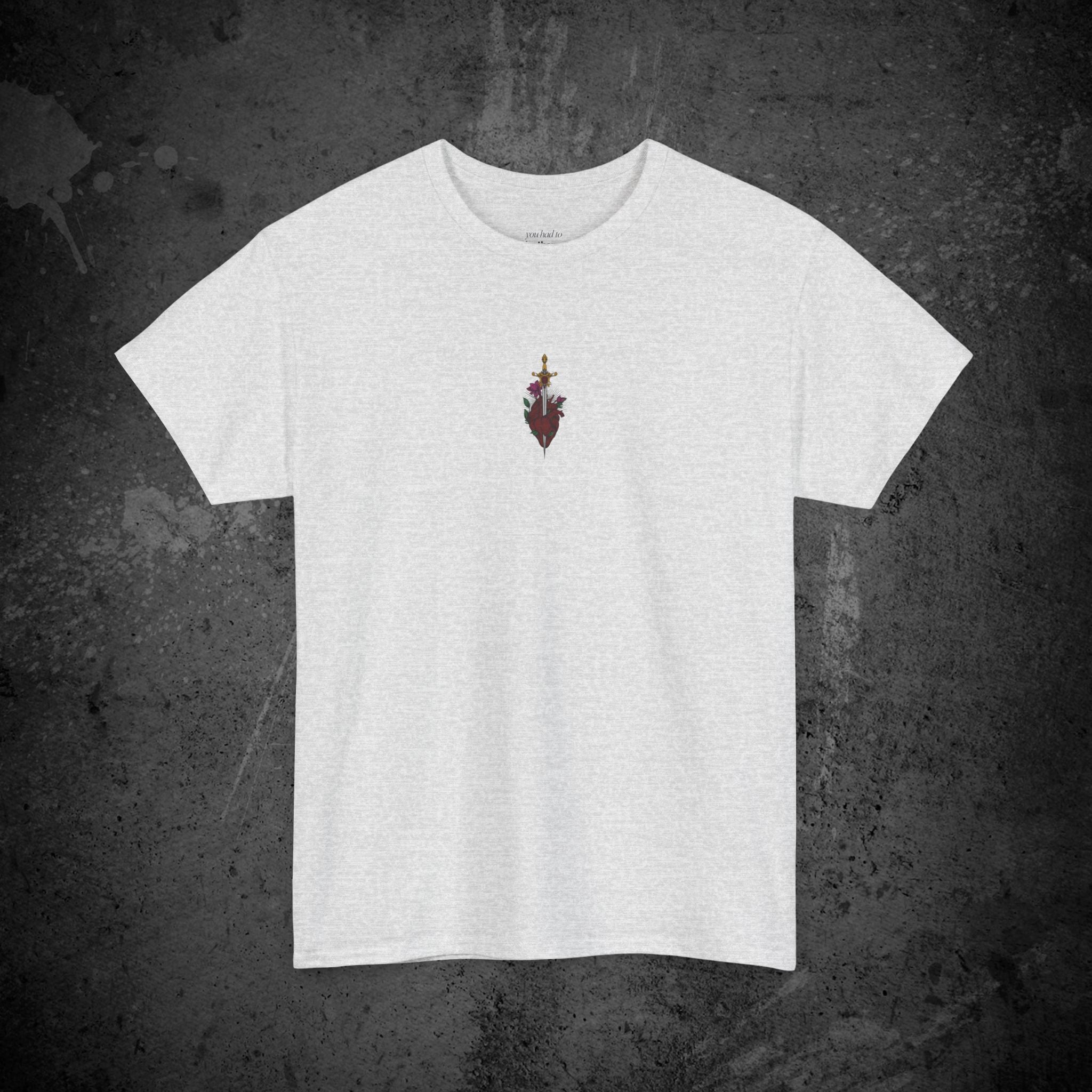 last goodbye printed t-shirt — nostalgic minimalist streetwear