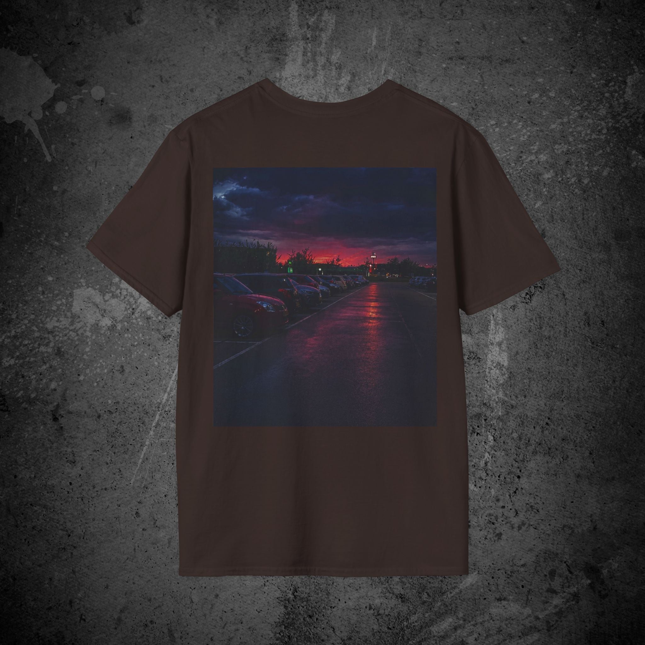 after the credits back print t-shirt — nostalgic minimalist streetwear