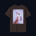 roller disco dreams back print t-shirt — nostalgic minimalist streetwear