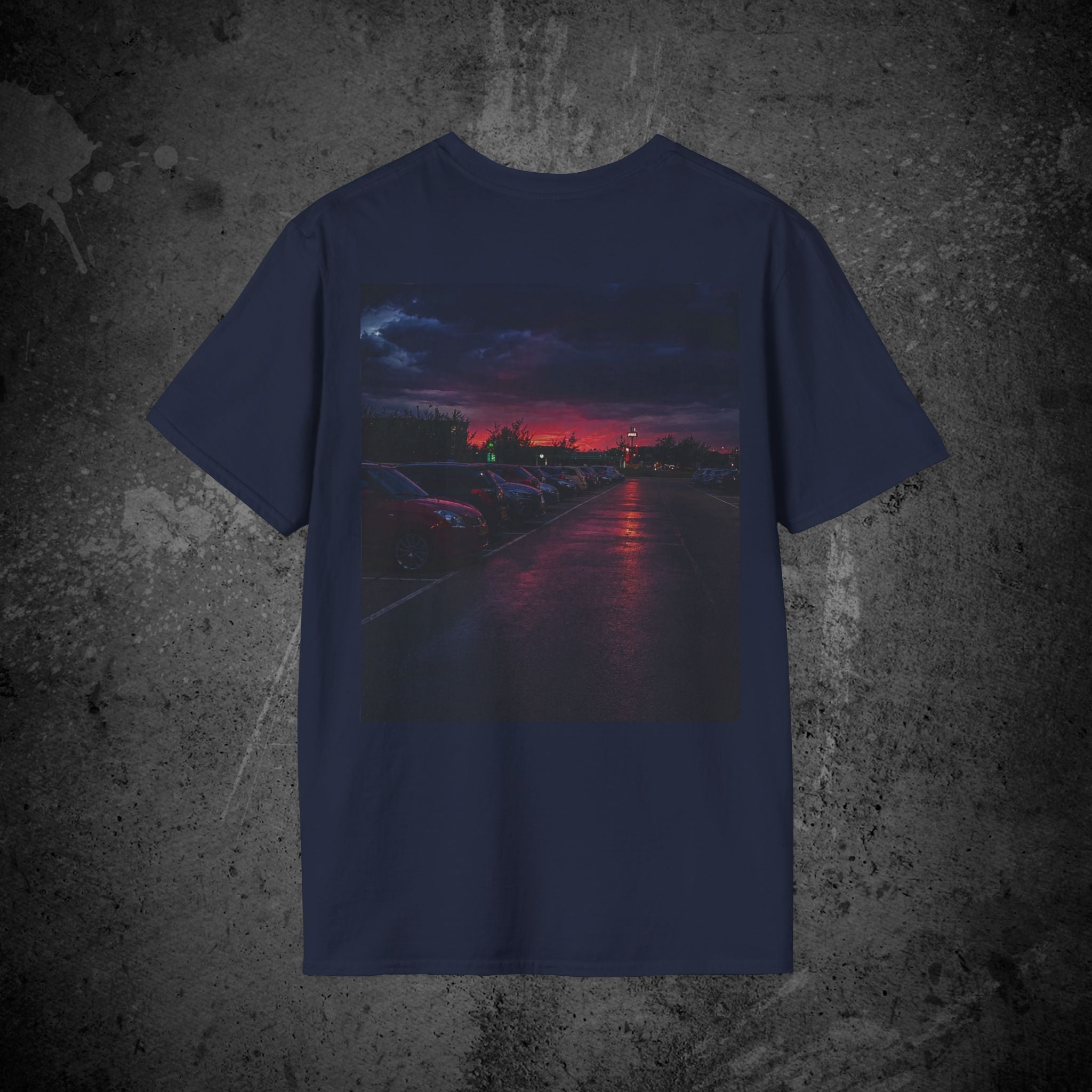 after the credits back print t-shirt — nostalgic minimalist streetwear