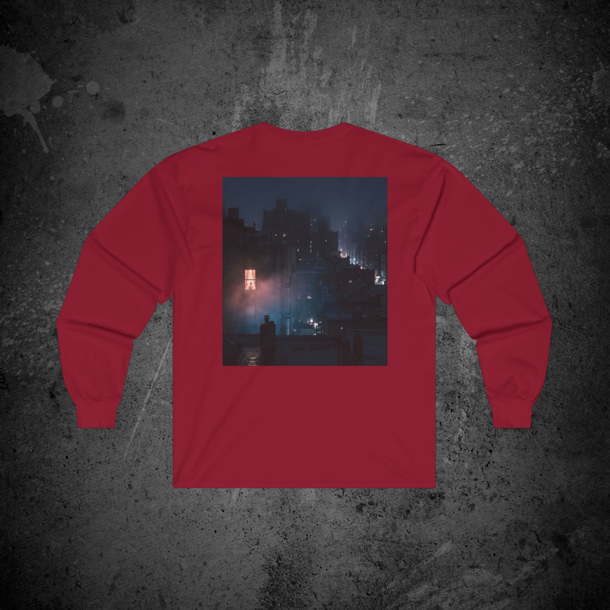 window light long sleeve t-shirt — nostalgic minimalist streetwear