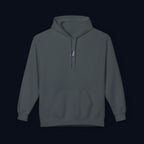 haunted portrait printed hoodie — nostalgic minimalist streetwear