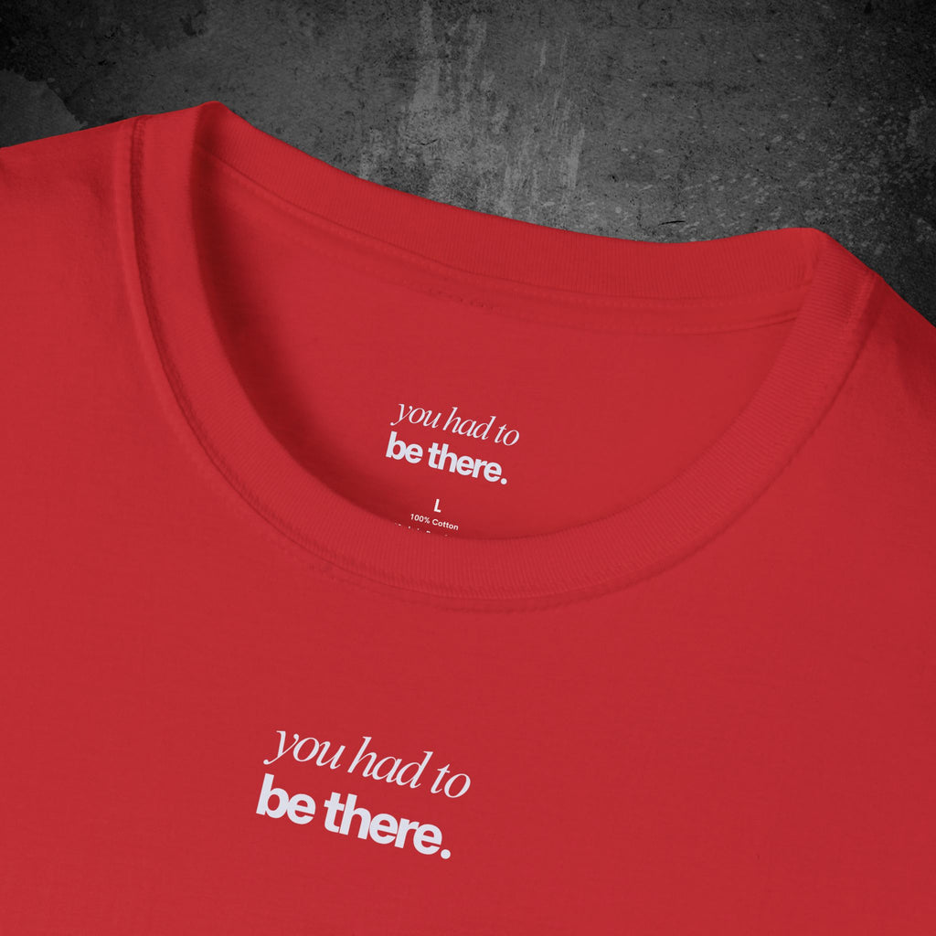 after the credits back print t-shirt — nostalgic minimalist streetwear