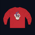 tentacle takeout back print long sleeve t-shirt — nostalgic minimalist streetwear