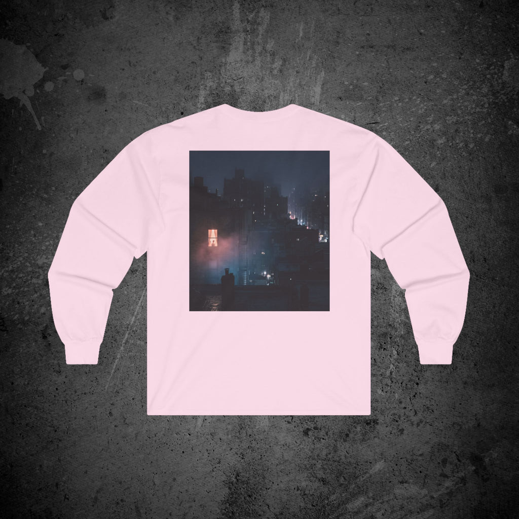 window light long sleeve t-shirt — nostalgic minimalist streetwear