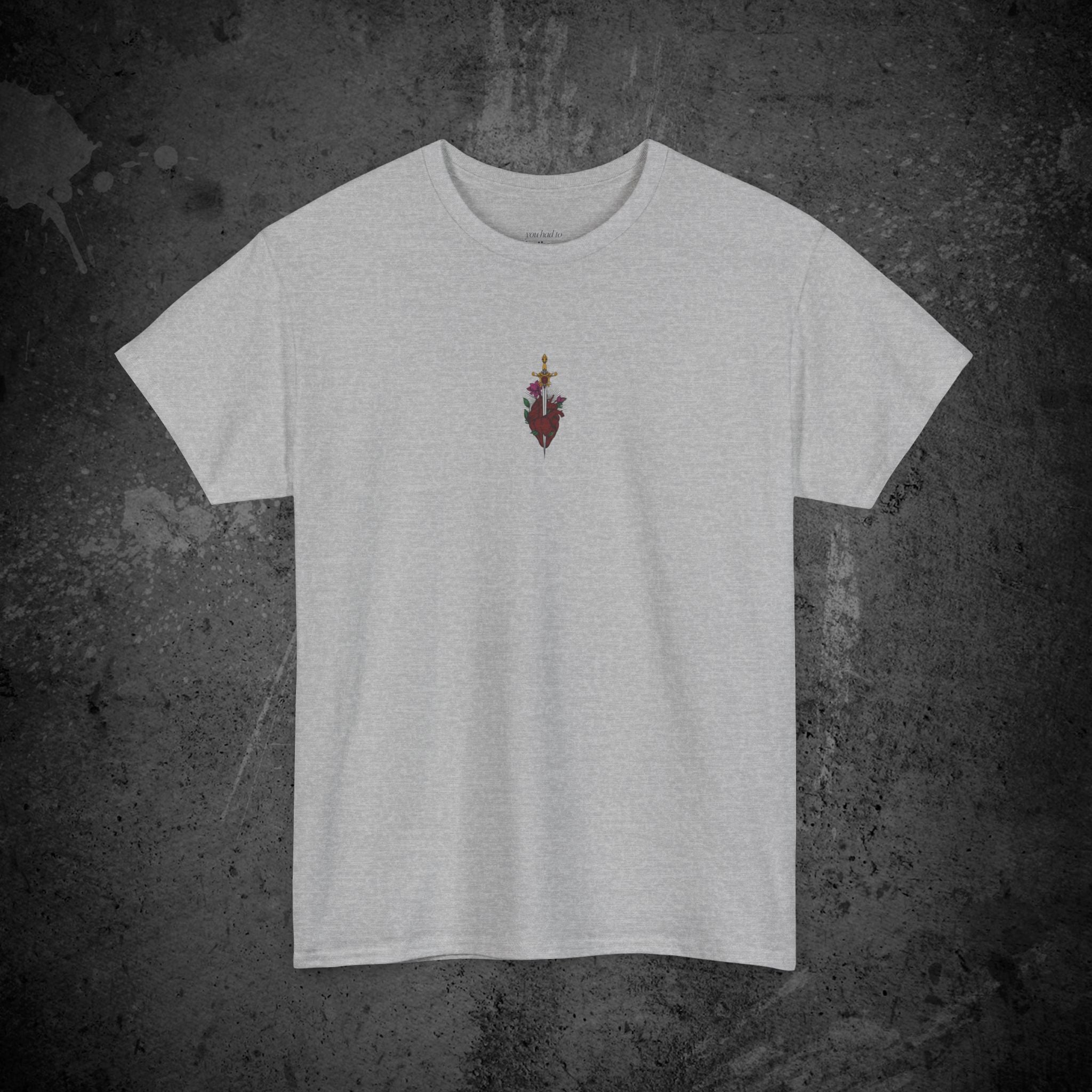 last goodbye printed t-shirt — nostalgic minimalist streetwear