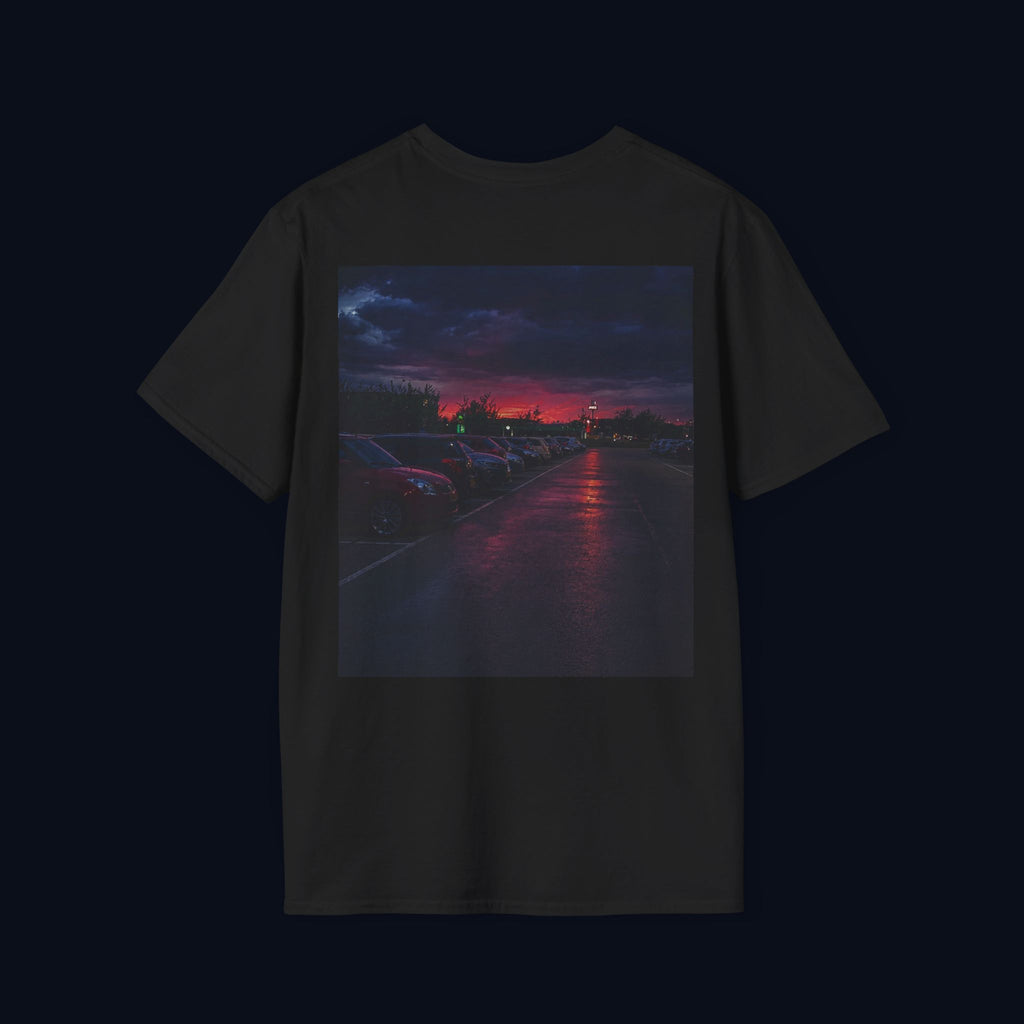 after the credits back print t-shirt — nostalgic minimalist streetwear