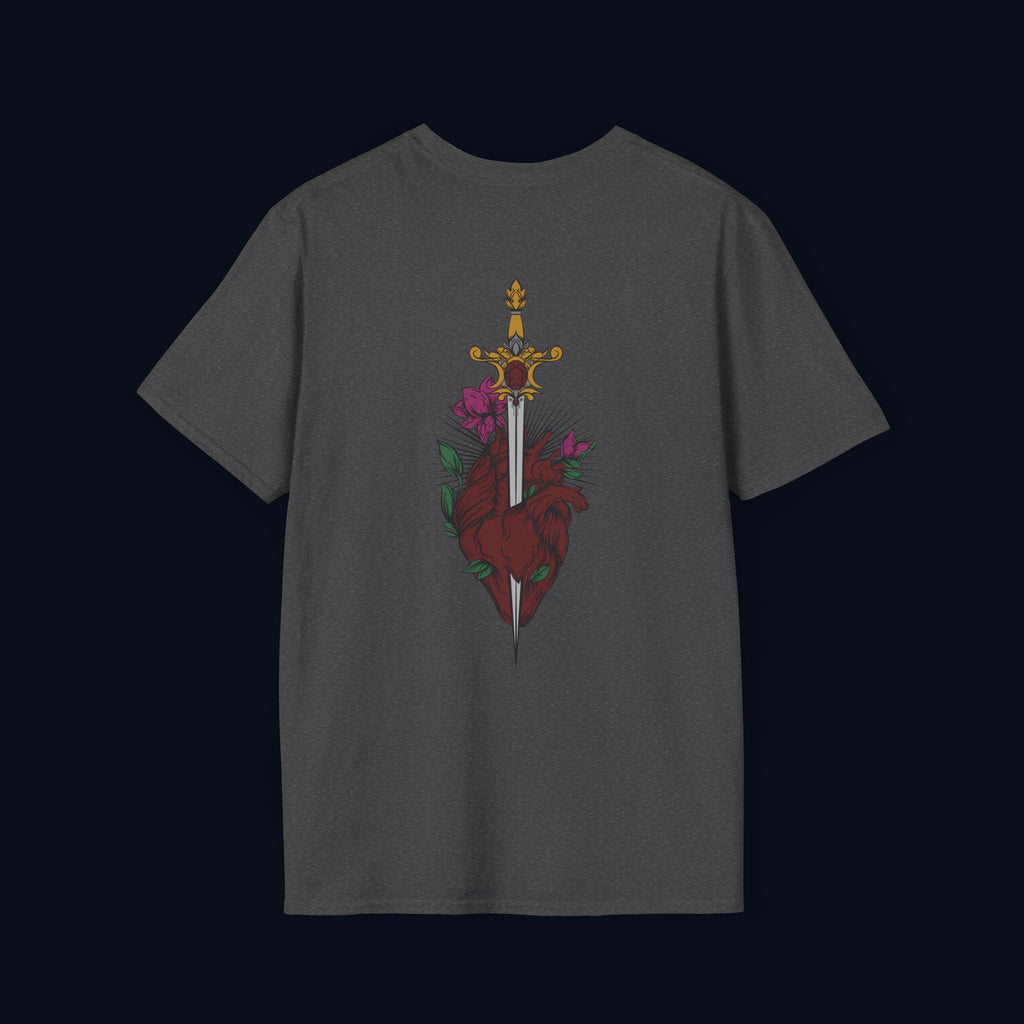 last goodbye back print t-shirt — nostalgic streetwear inspired by memories