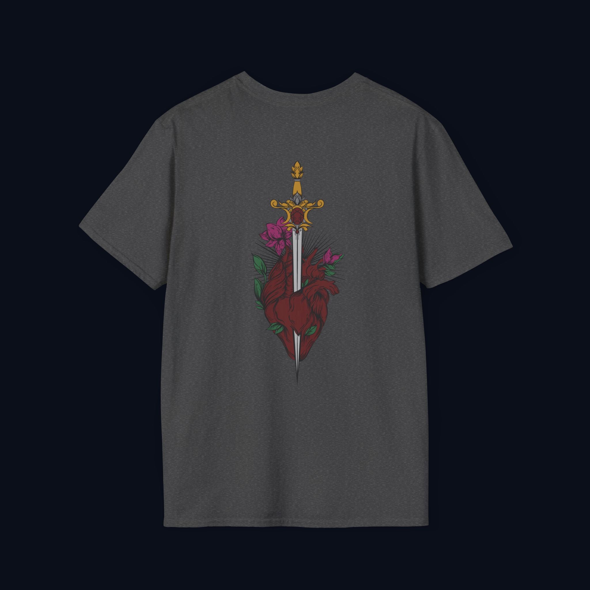last goodbye back print t-shirt — nostalgic streetwear inspired by memories