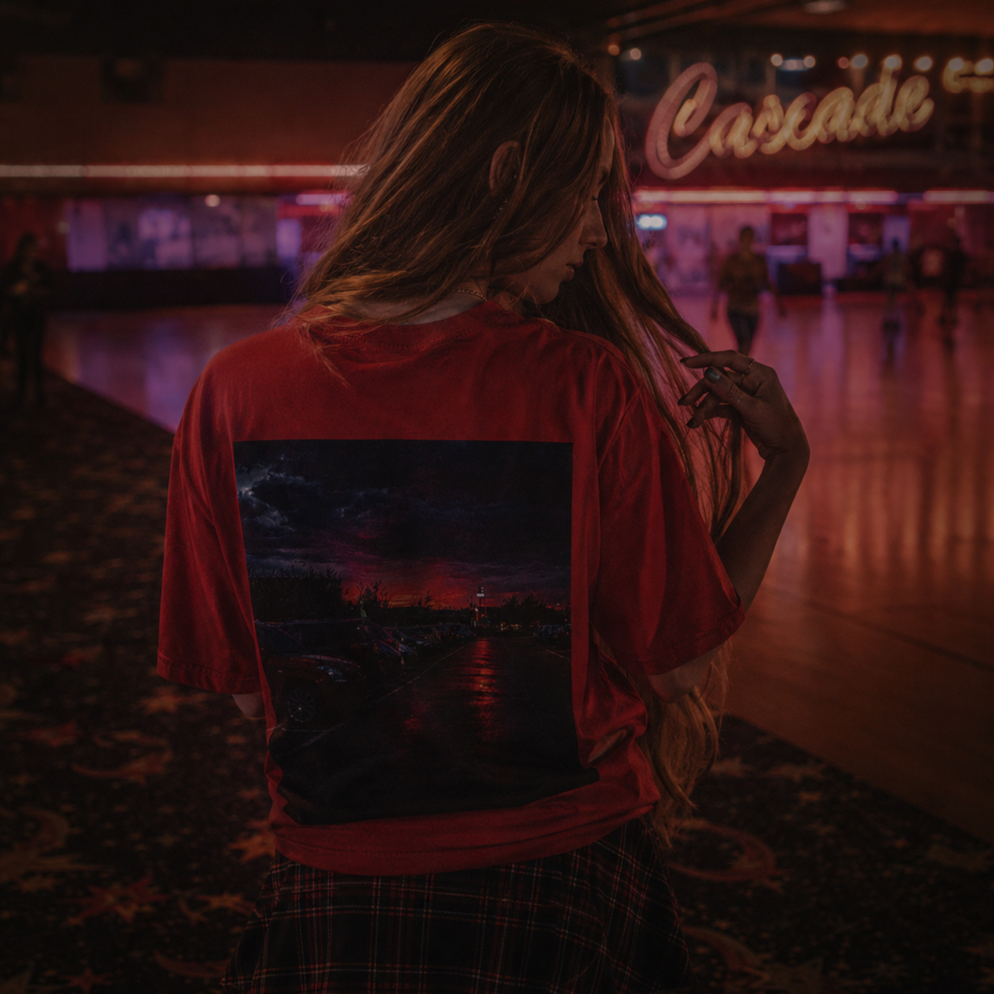 after the credits back print t-shirt — nostalgic minimalist streetwear