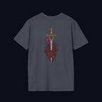 last goodbye back print t-shirt — nostalgic streetwear inspired by memories