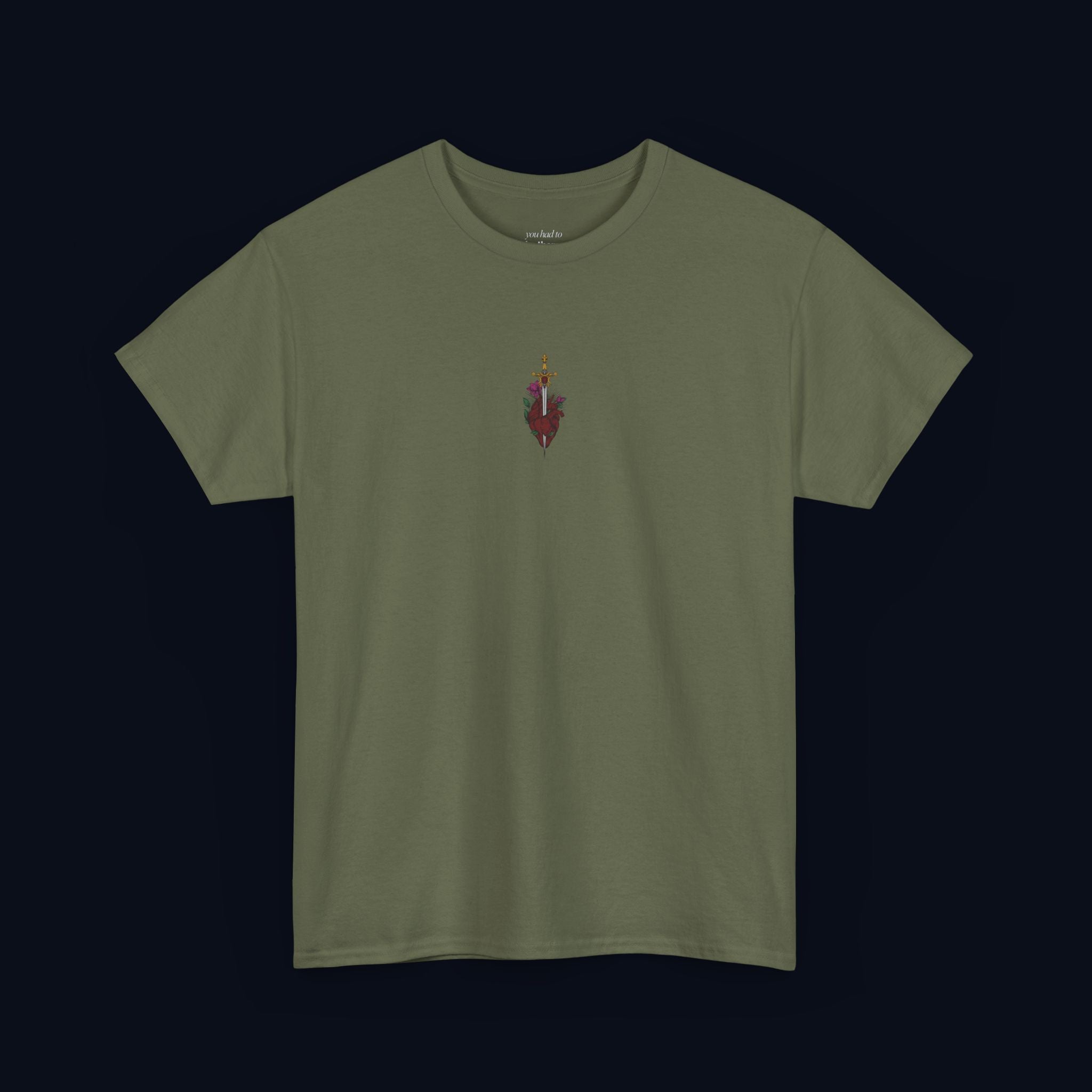 last goodbye printed t-shirt — nostalgic minimalist streetwear