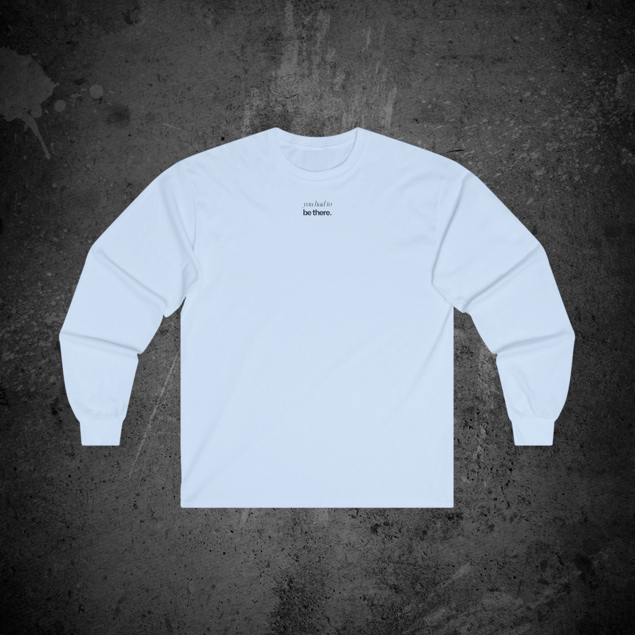window light long sleeve t-shirt — nostalgic minimalist streetwear