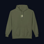 the survivor front print hoodie – minimalist streetwear