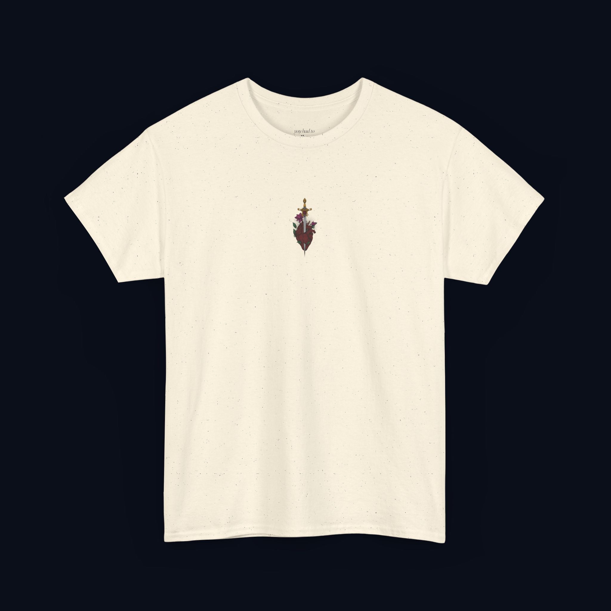 last goodbye printed t-shirt — nostalgic minimalist streetwear
