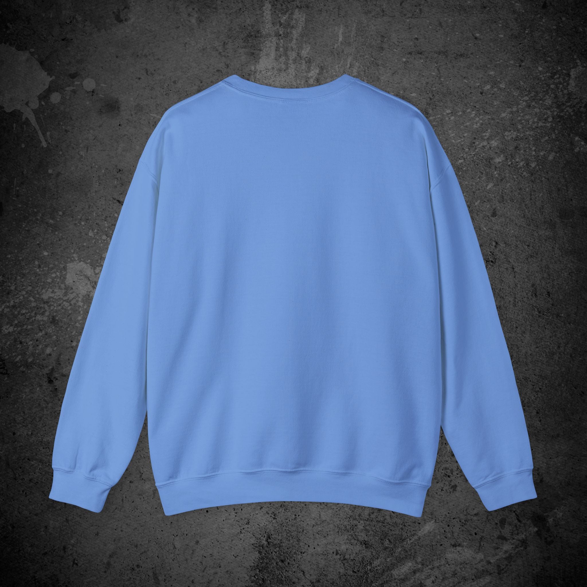 haunted portrait printed crewneck sweatshirt — nostalgic minimalist streetwear